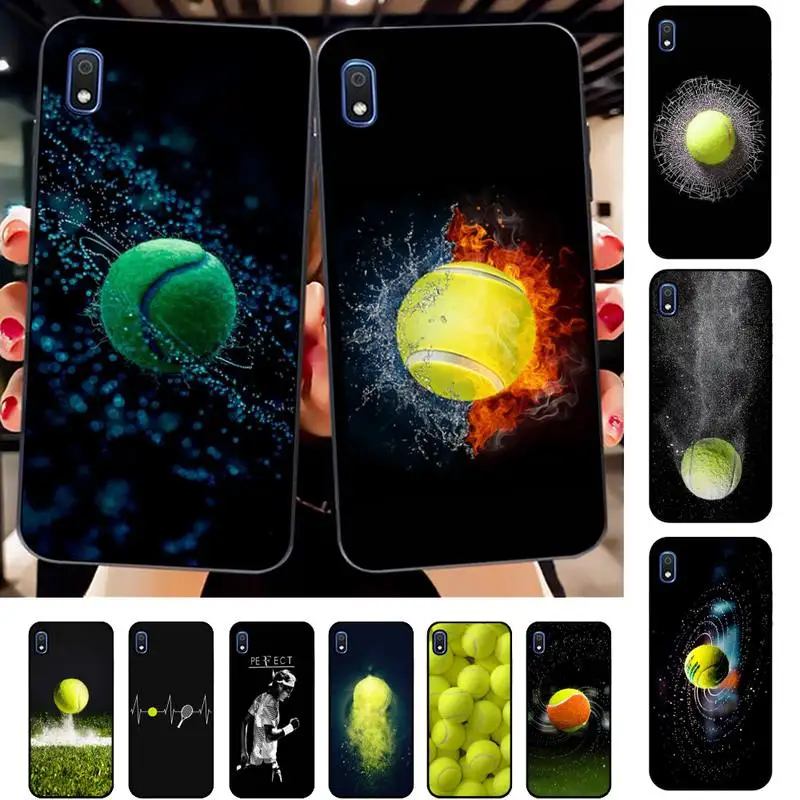 

Tennis Ball Phone Case for Samsung A51 01 50 71 21S 70 31 40 30 10 20 S E 11 91 A7 A8 2018