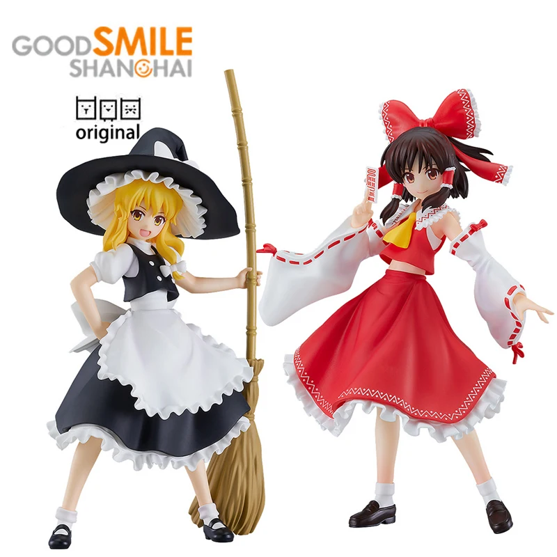 

Good Smile Genuine Pop Up Parade Touhou Project Kirisame Marisa Hakurei Reimu GSC Genuine Anime Figure Model Action Kawaii Toys
