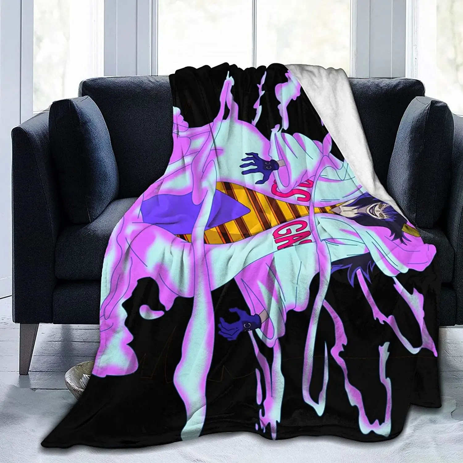 

Caesar Clown Fluffy Soft and Comfortable Blanket, Anime Warm Embrace of Sympathy