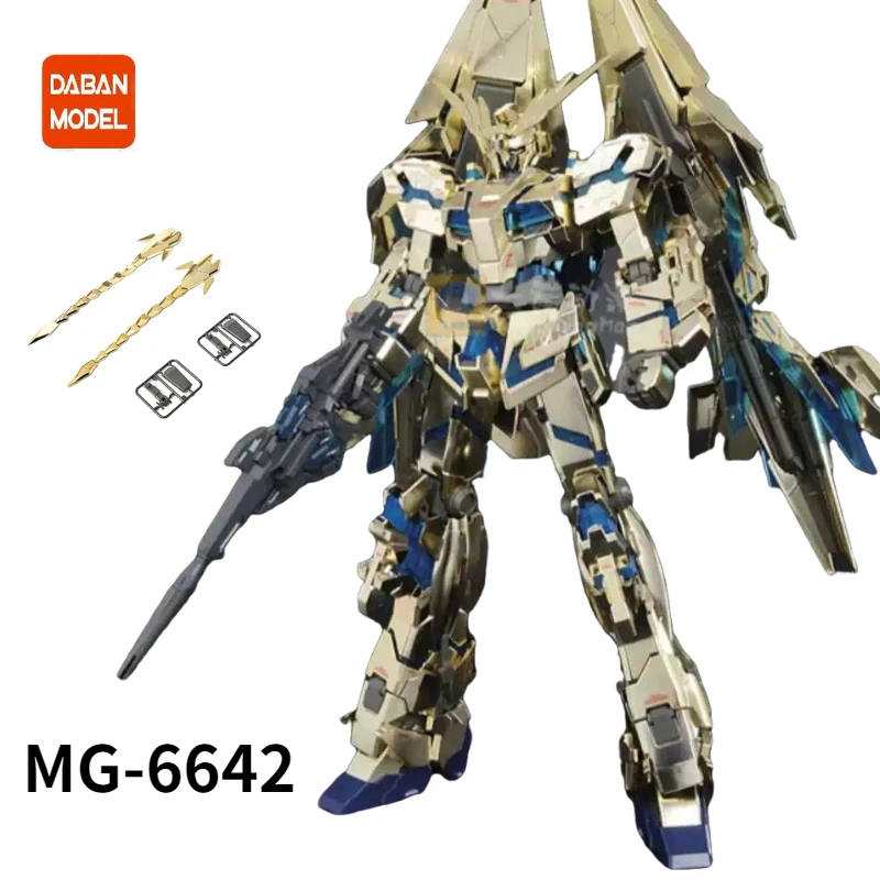 

Anime Peripherals Gundam Taipan MG 6642 1/100 Phoenix Unicorn No. 3 Soldiers Assembled Models Decorations Figures Toys Gifts