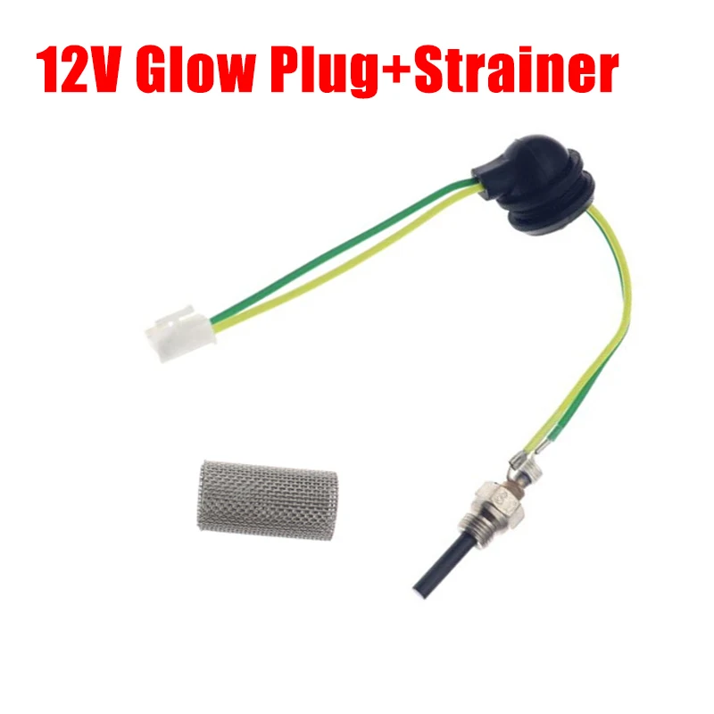 

Прокладки для автомобильного нагревателя, горелки, прокладки для двигателя, 12 В/24 В, Свеча для 2 кВт, 5 кВт, свеча, керамический штифт + сетка для горелки + гаечный ключ + прокладка