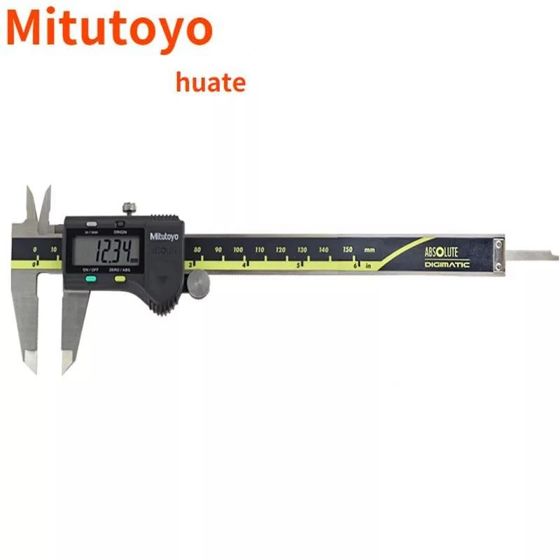 

Цифровой штангенциркуль Mitutoyo huate 300 мм, штангенциркуль с нониусом 150 мм, ЖК-дисплей 500-196-20, Электронный штангенциркуль