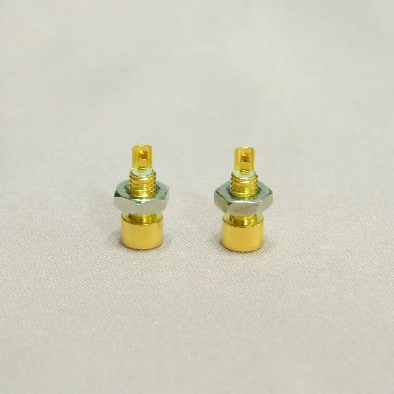10 пар HIFI MMCX розетка Универсальный разъем M3/M4 винт для наушников Shure DIY Чистая медь металлические шурупы гайки