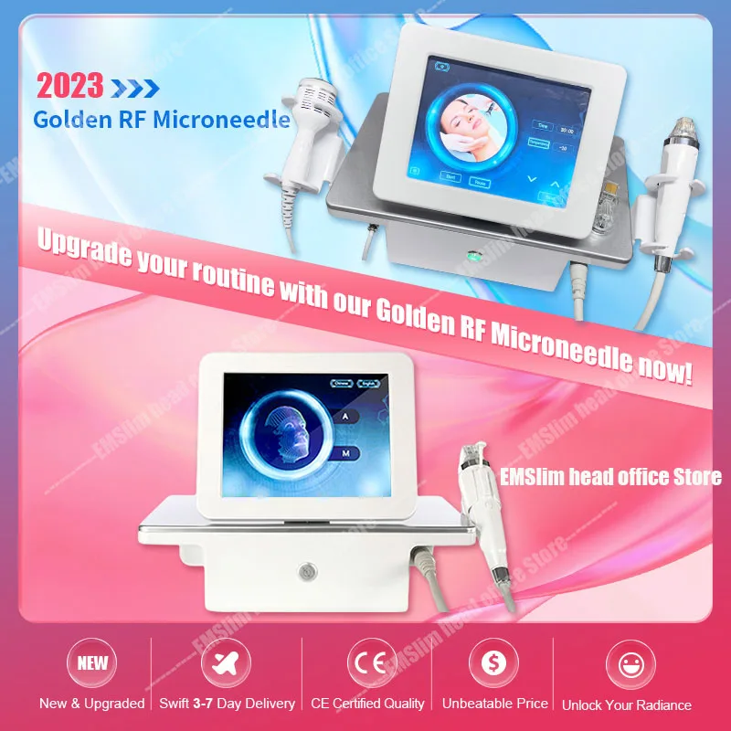 

Latest Fractional Micro Needle RF Microneedle Beauty Cold Hammer RF MachineFace Lift Anti-Acne Skin Morpheus 8