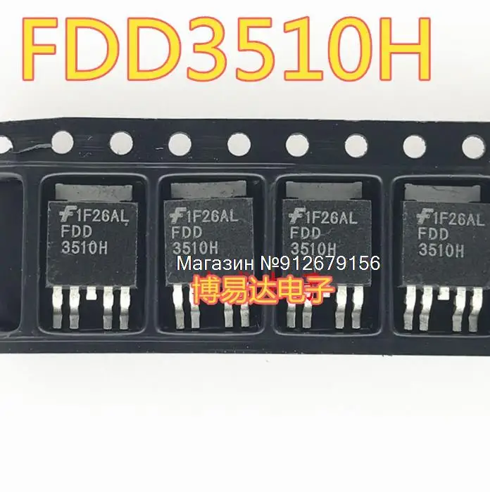 

10PCS/LOT FDD3510H TO-252 MOS NP