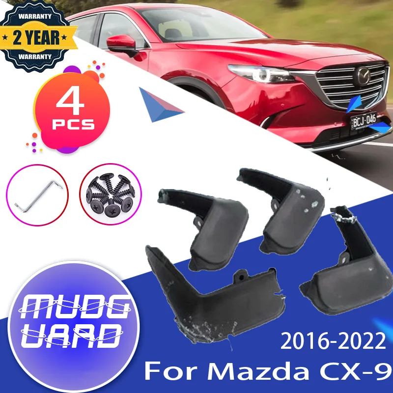 

4х брызговик для Mazda CX-9 CX9 CX 9 TC 2016 2017 2018 2019 2020 2021 2022, брызговики, брызговики, автомобильные аксессуары