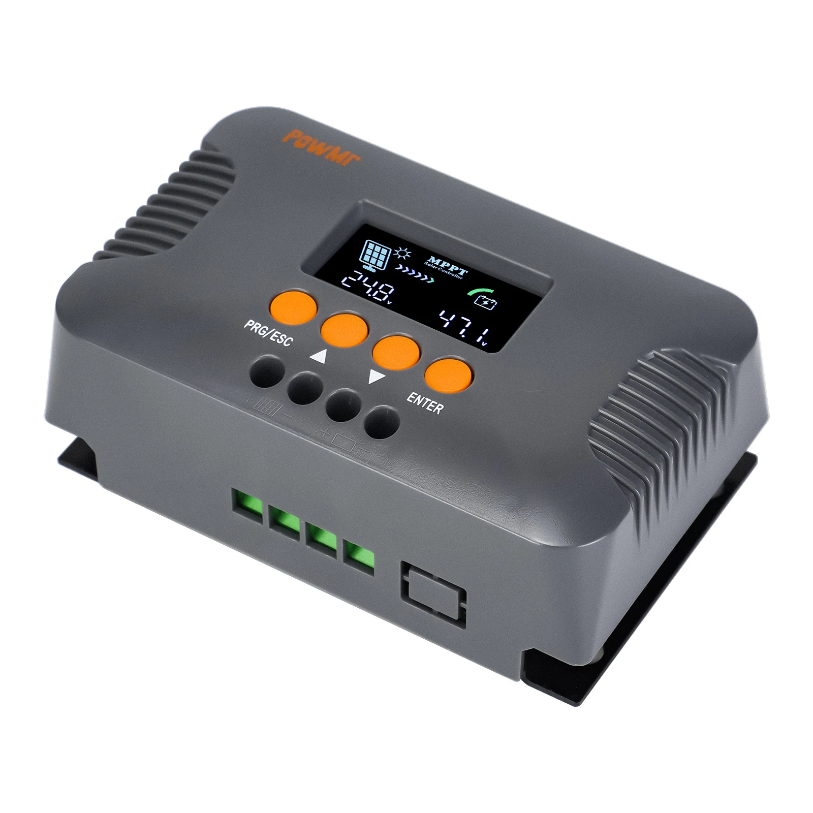 PowMr 10A 24/36/48/60/72V PV Солнечная панель Система Батарея Регулятор MPPT Boost Контроллер