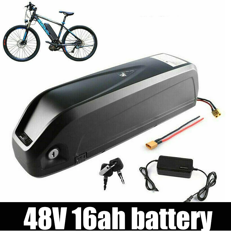 

Laudatio 48V1 6AH литиевая батарея электрического велосипеда 13S Hailong корпус для скутера двигателя менее 750W с 25A BMS и 2A зарядным устройством