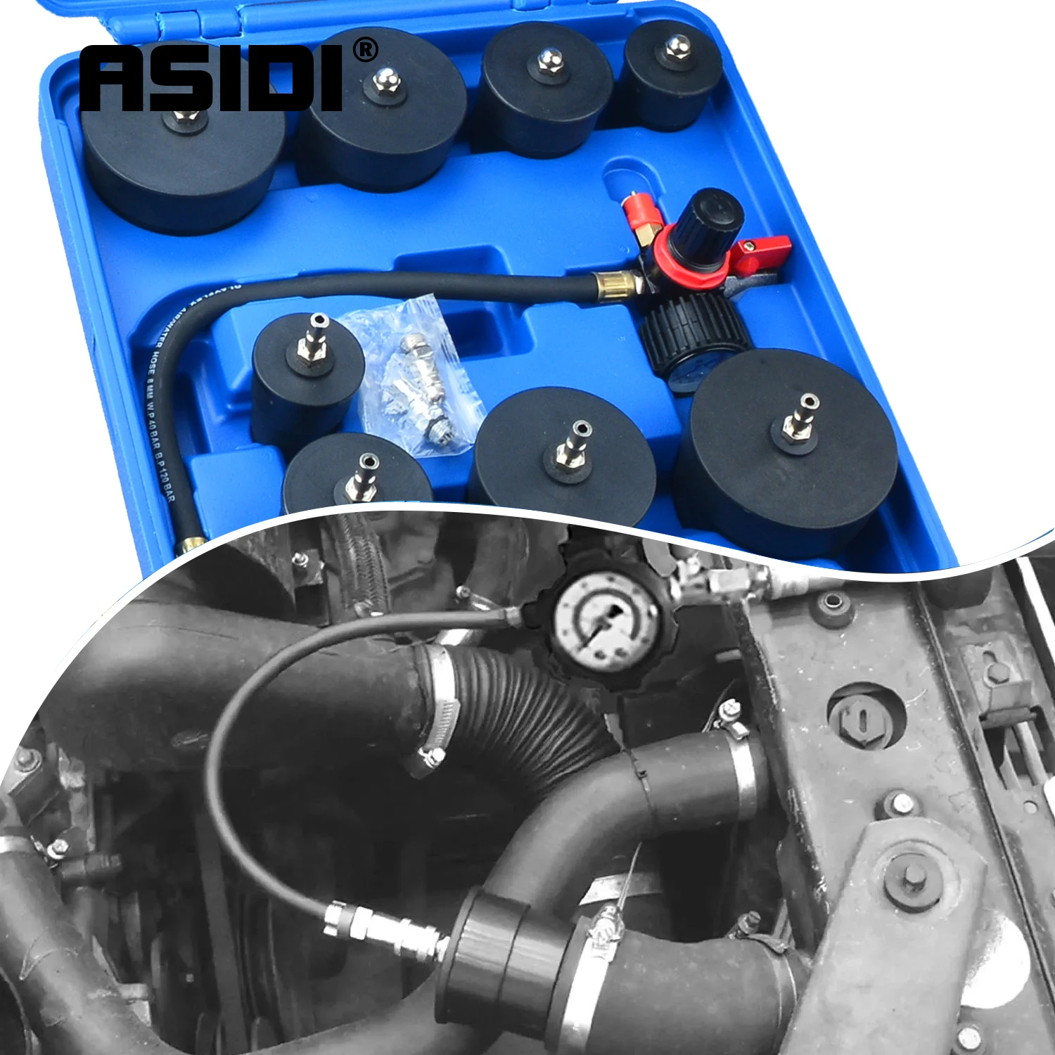 Тестер Утечки Turbo System инструмент для автомобильного обслуживания автомобилей