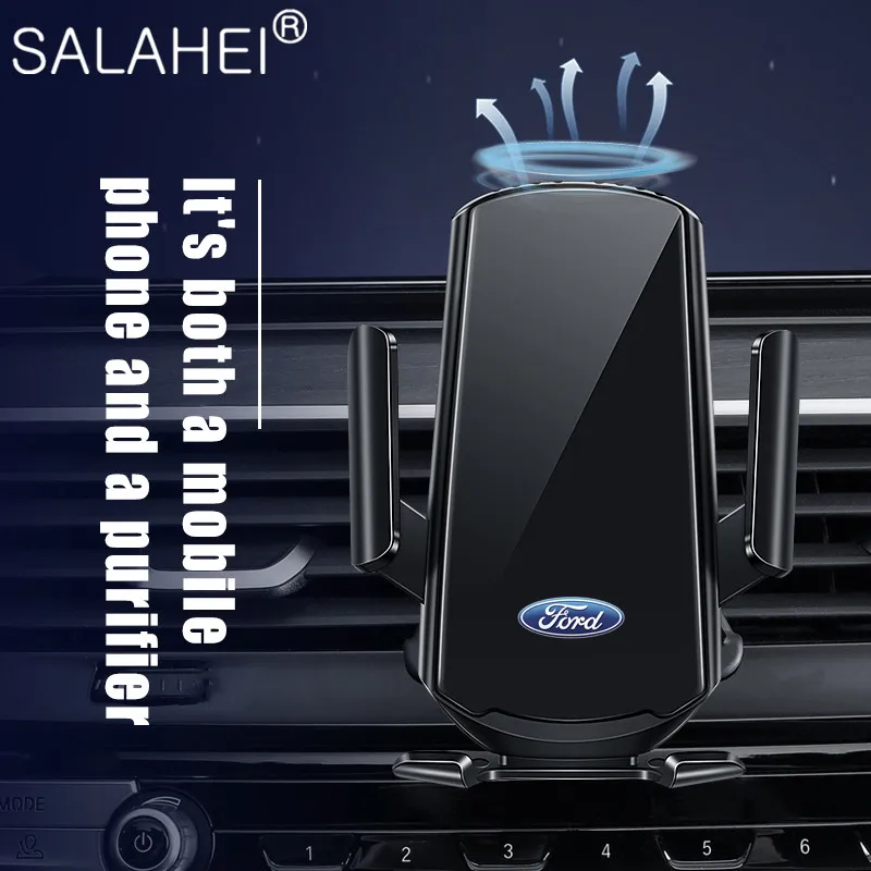 

Gravity Car Phone Holder Air Outlet Clip Mount Stand For Ford Ecosport gt350 Edge Escape Fiesta Fusion Kuga Mondeo Explorer F150