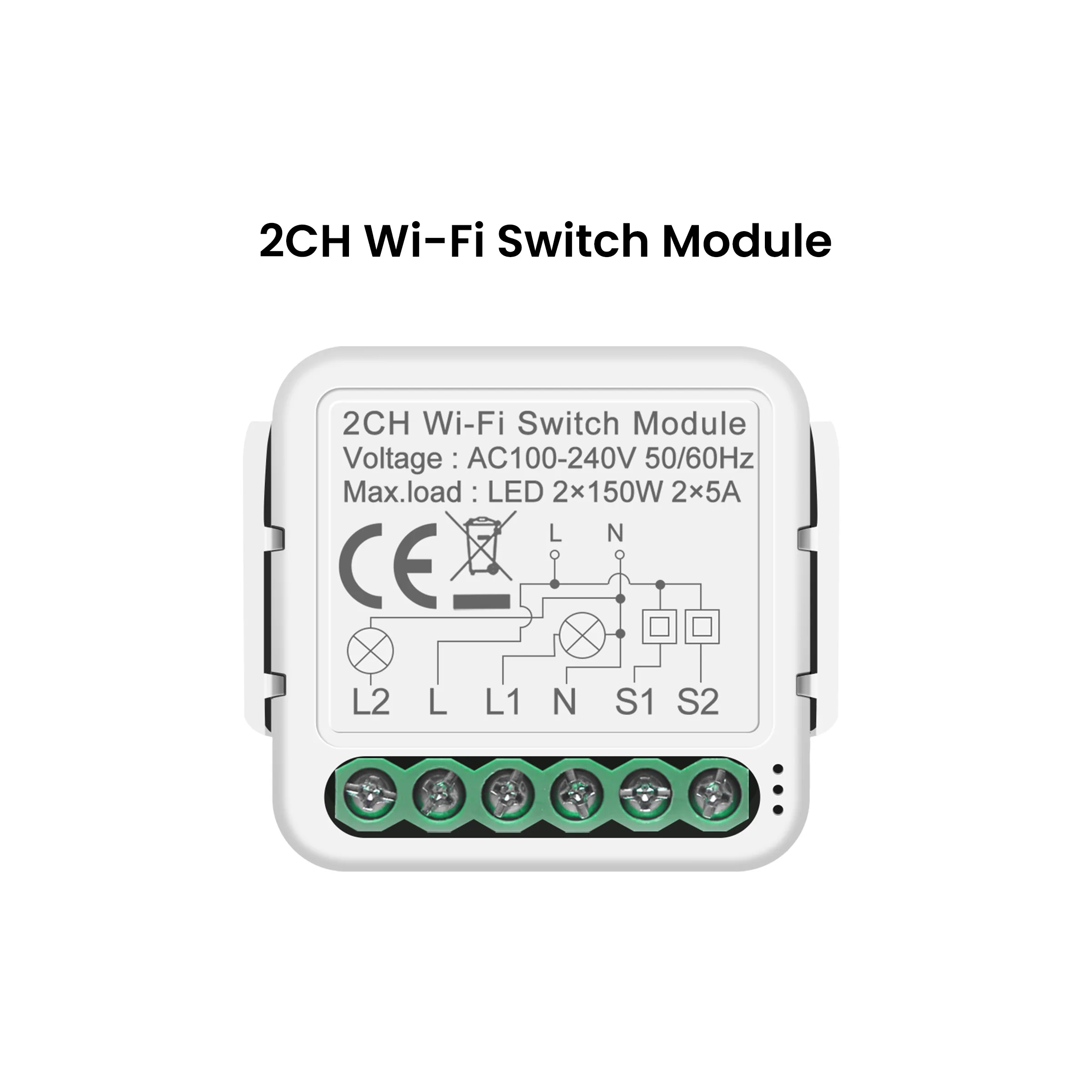 

GIRIER Tuya Умный WiFi Выключатель Света 100-240В