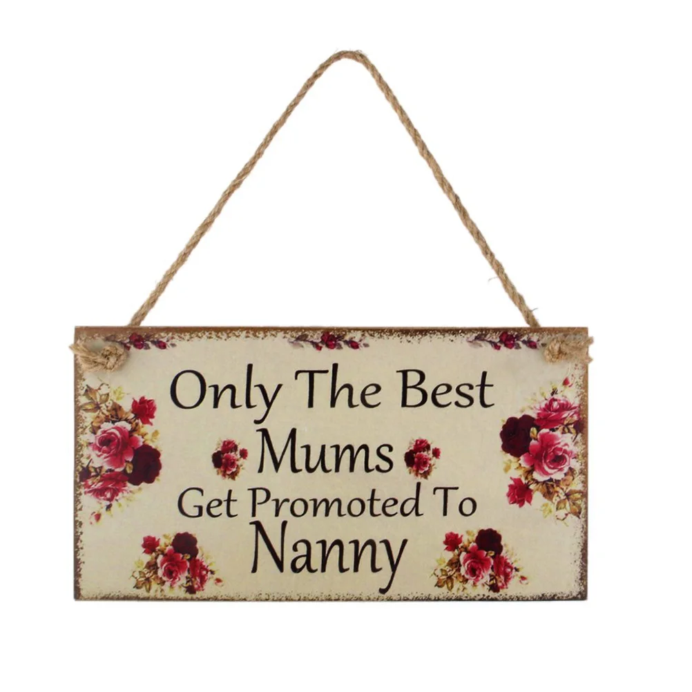 

Sign Day Plaque Wall Door Mothers Hanging Mum Nanny Mother Board Plaques S Decorative Decorations Front Gifts Mom Law Wooden