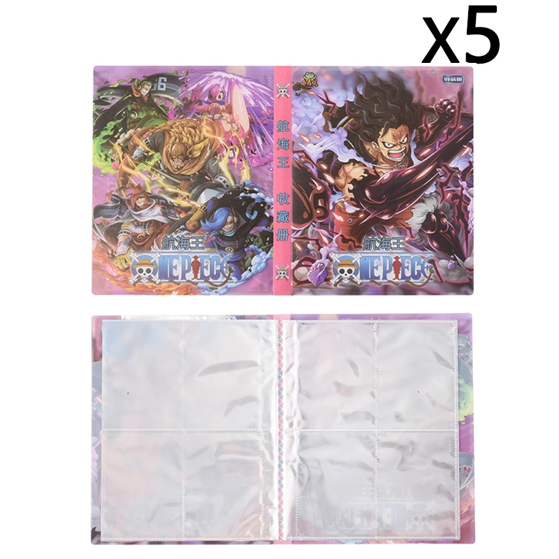 Оптовая продажа 5 комплектов коллекционный карточный альбом 80/160 Аниме игра