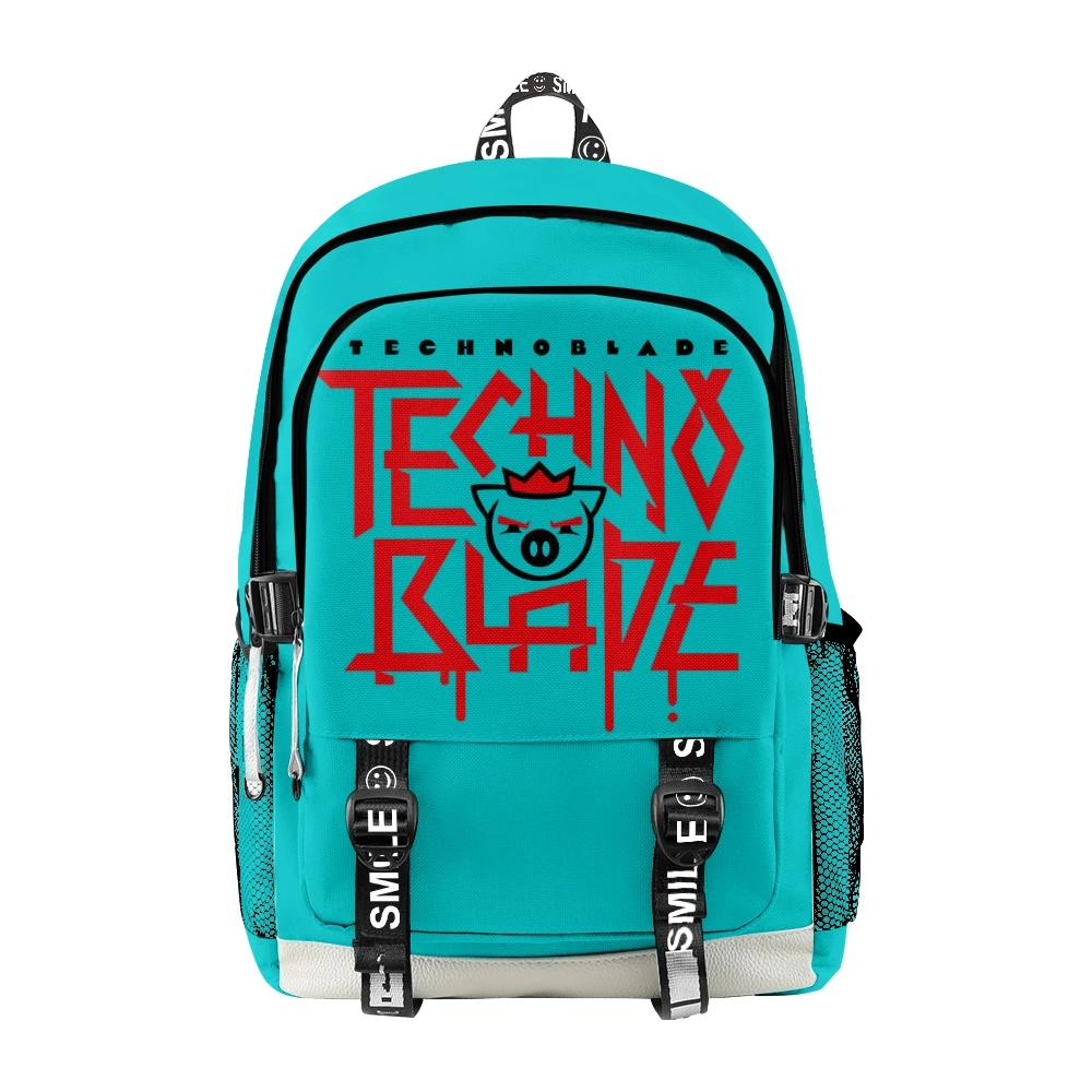 Technoblade Merch Backpack 2022 Casual Style School Bag Women Men Girls Boys Unisex Bag