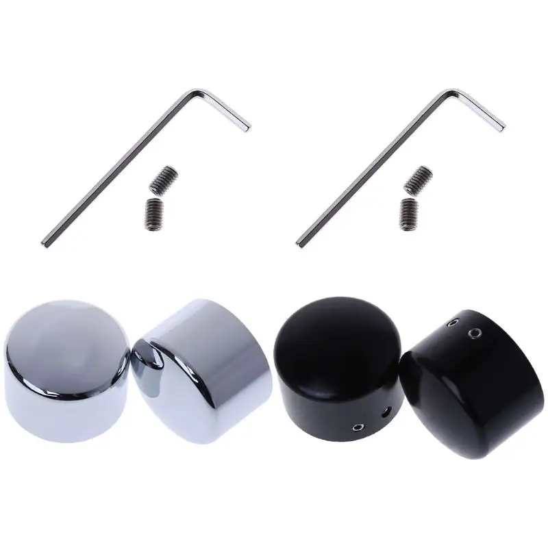 

Front Nut Covers for Harley Dyna Sportster XL883 XL1200 Touring Street