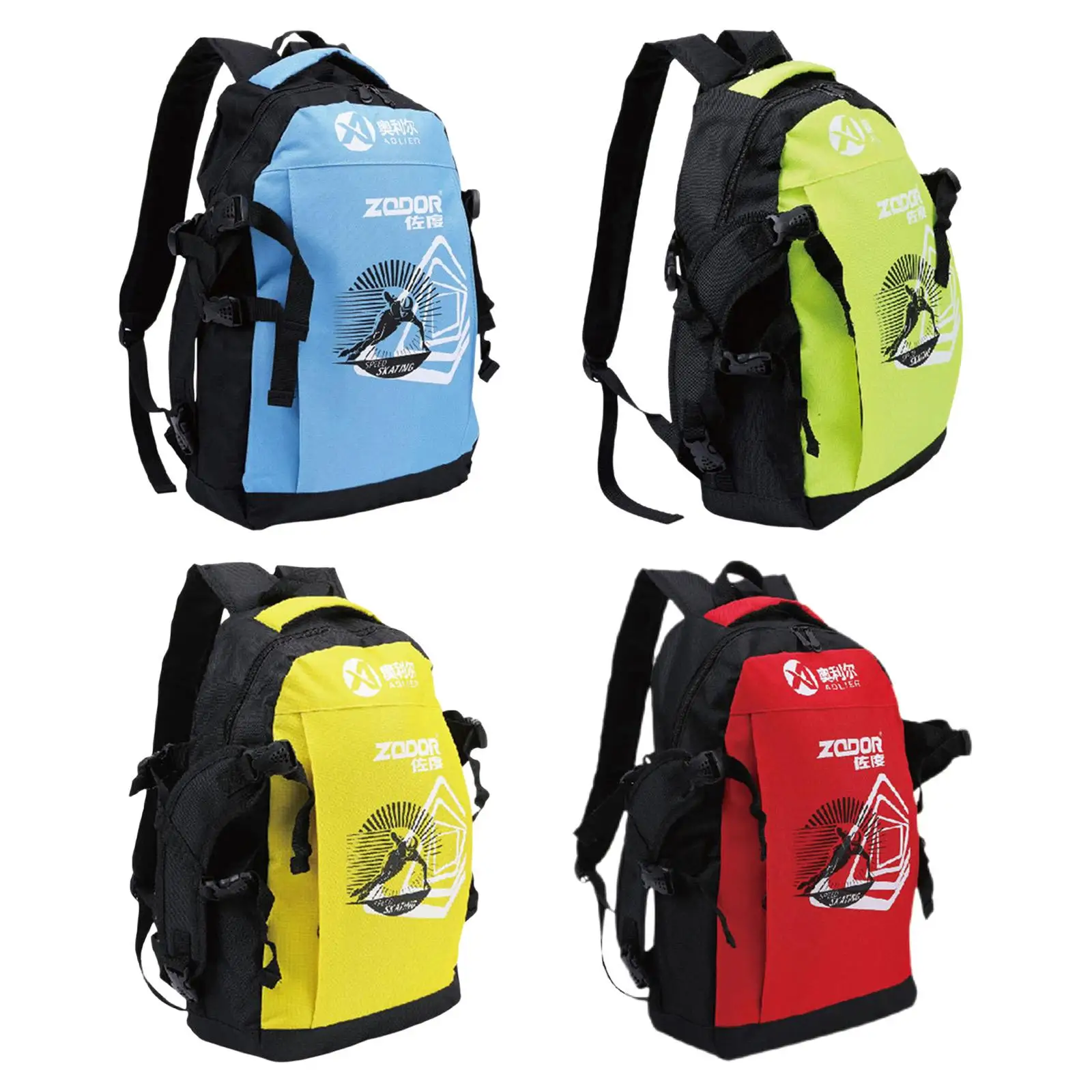 

Men Women Roller Skates Backpack Inline Skates Skating Shoes Boots Carry Bag Kid Ice Skates Storage Knapsack Outdoor Sports Bag