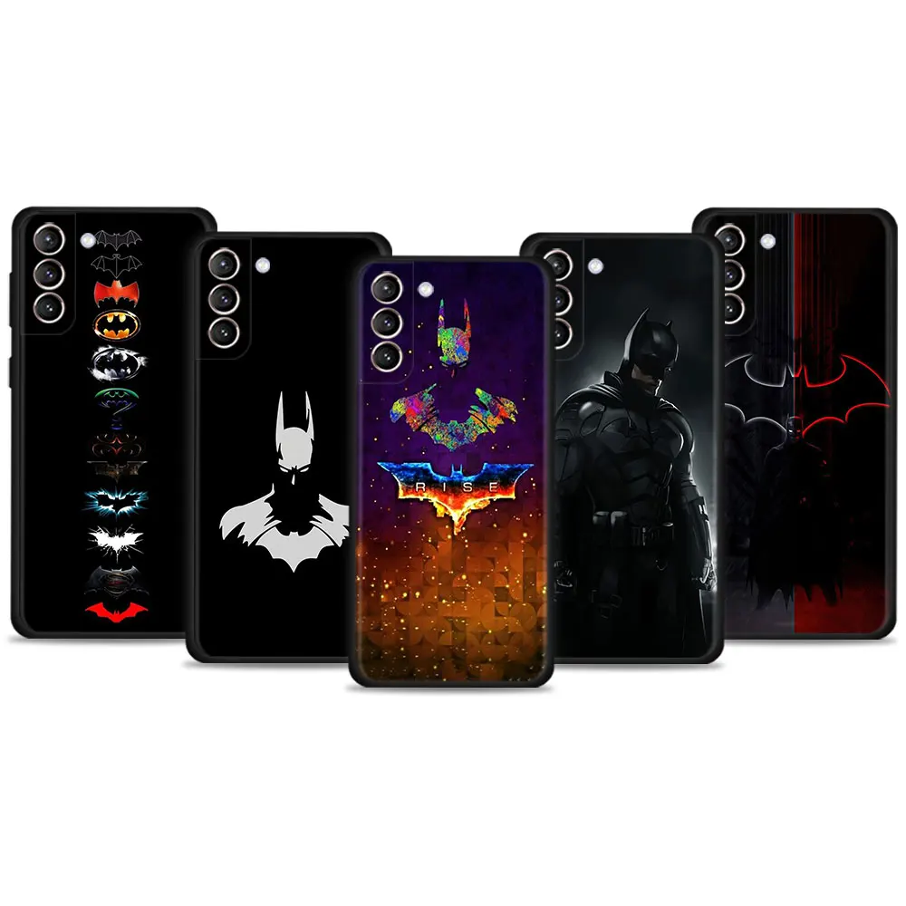 

Batman Logo History Coque for Samsung Galaxy S22 20 21 FE Ultra S10 S9 S8 Plus S10 Note 20 10 Celular Funda Phone Case Cover