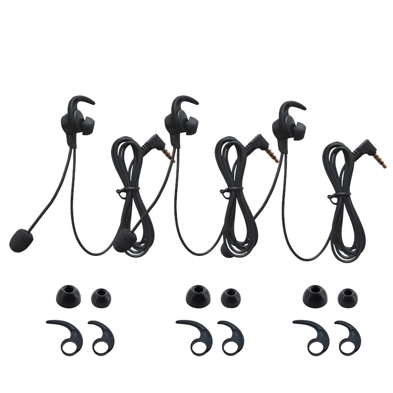 

1/2/3 шт. 3,5 мм интерфейсные наушники-вкладыши для рефери для V4C V6C FBIM GOREF рефери домофонов