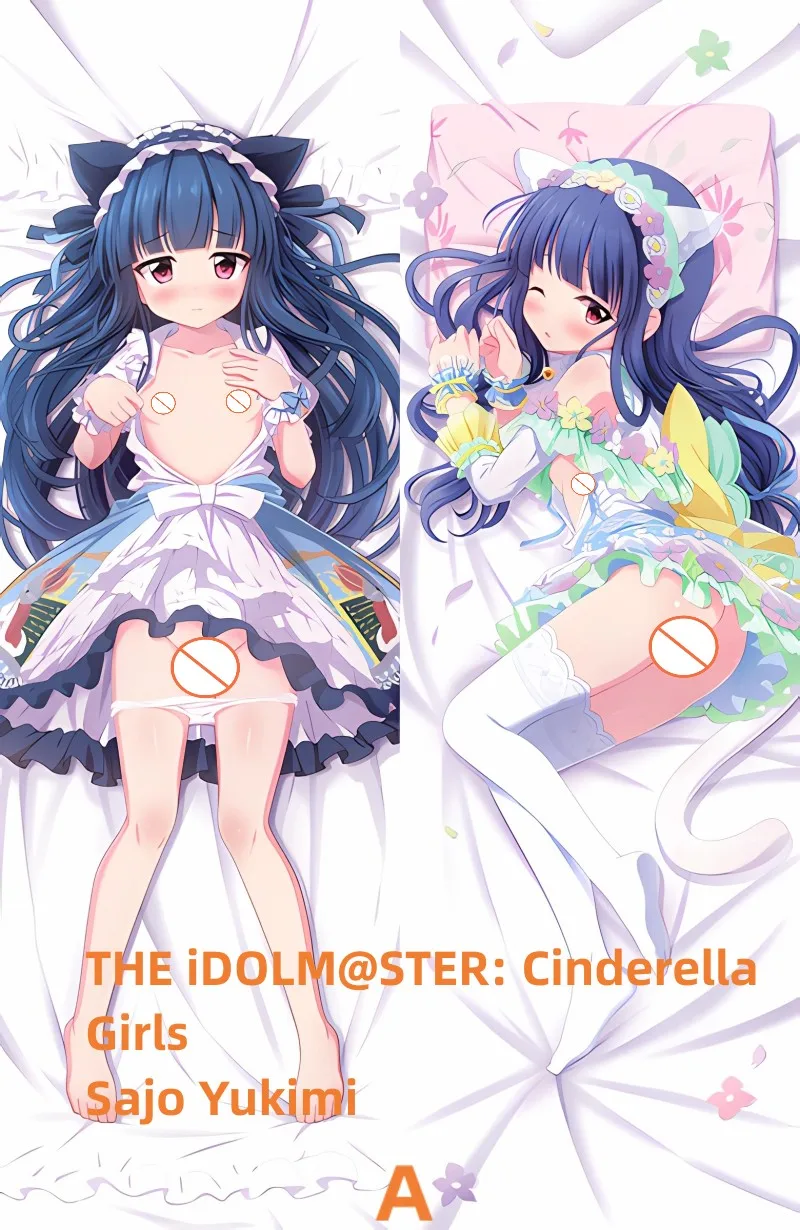 

Dakimakura Anime Pillow Case THE iDOLM@STER: Cinderella Girls Sajo Yukimi Double-sided Print Of Life-size Body Pillowcase