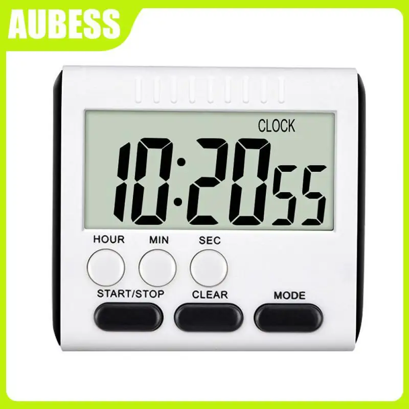 

Multifunctional Count-down Up Kitchen Timer Loud Alarm Sleep Stopwatch Clock Lcd Digital Display Magnet Clock Reminder Tool