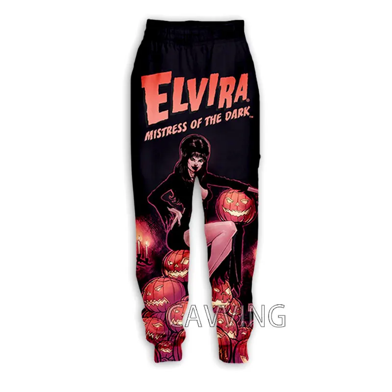 

CAVVING 3D Printed ELVIRA MISTRESS OF THE DARK Casual Pants Sports Sweatpants Sweatpants Jogging Pants Trousers for Women/men