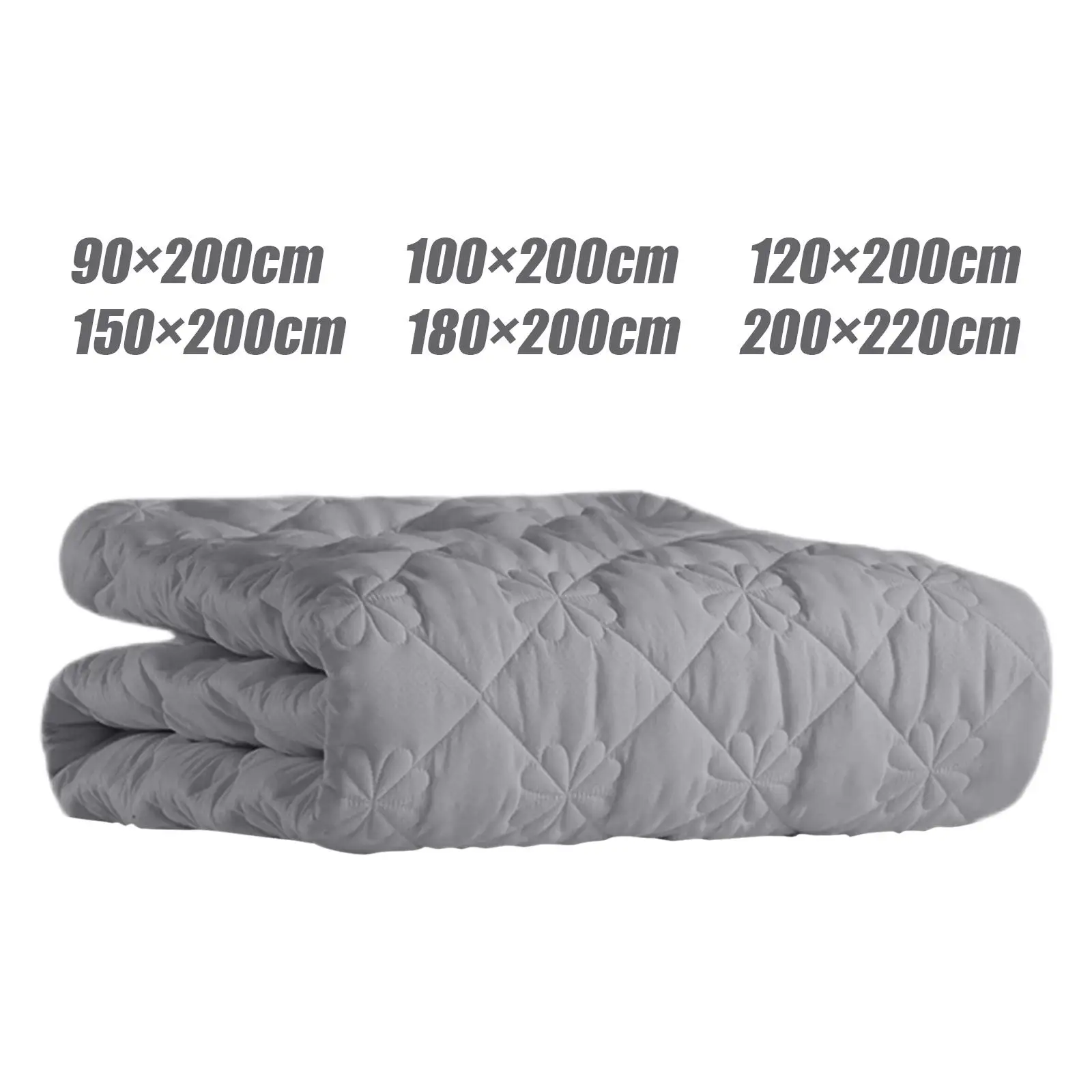 

Luxury Bed Sheet Quilted Machine Washable Soft Bed Protector for Living Room Hotel