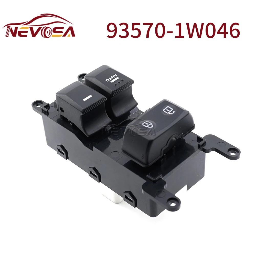 

Кнопка переключения стеклоподъемника evosa 93570-1W046 для Kia Rio 935701W04, 6 стеклянных кнопок 93570-1W040 935701W040