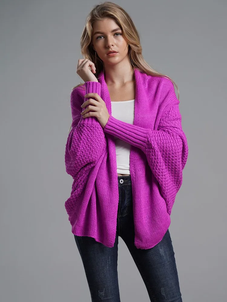 2022 Autumn Winter Knitted Cardigan For Women Long Sleeve Fashion Loose Korean Ladies Sweaters Vintage Cardigan Knit Coat Femme