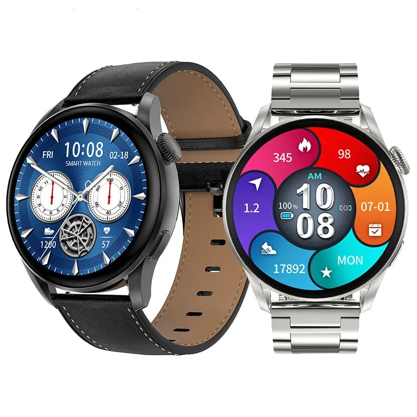 

Smart Watch DT3 1.36 Inch Full Touch Screen Bluetooth Calling PPG+ECG Heart Rate Blood Oxygen Monitor 100+ Watch Faces Hot Sale