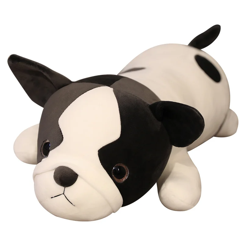 Big 80-120cm Lying French Bulldog Plush Toys Staffed Cute Dog Puppy Animal Doll Soft Long Sleep Pillow Cushion Kids Girls Gift images - 6