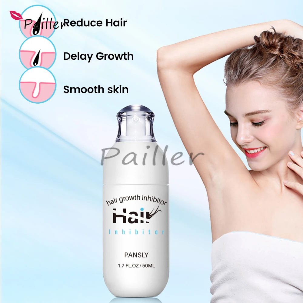 

50ml Hair Removal Spray Women Growth Inhibitor Cream Treatment Stop Hair Inhibitor Painless Depilatory Face Body Pubic Bikini