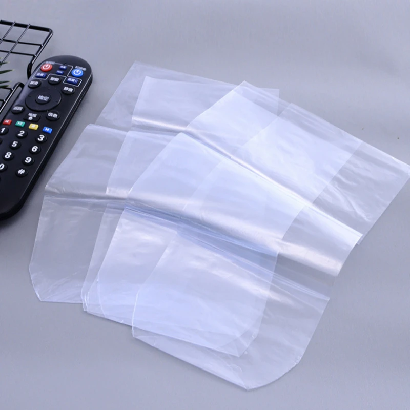 

5/10 Pieces Clear Shrink Film Bag Dustproof Waterproof Protective Cover for TV Air Conditioner Remote Control