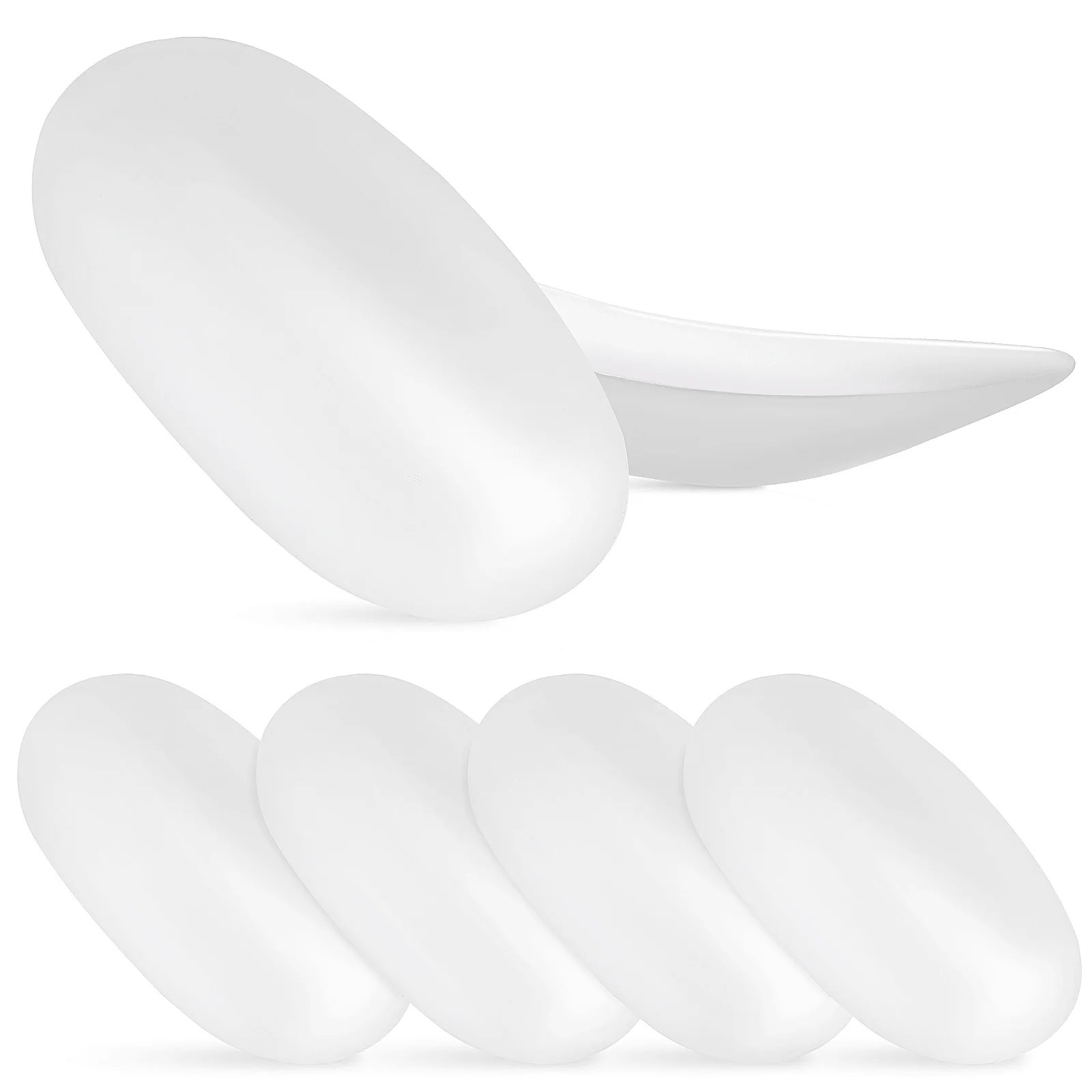 

3 Pairs Shoulder Pads Womens Clothing Clothes Push-up Silicone Booster Silica Gel