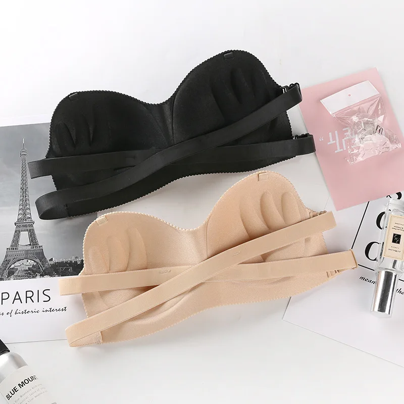 Женский невидимый бюстгальтер без косточек бретелек |