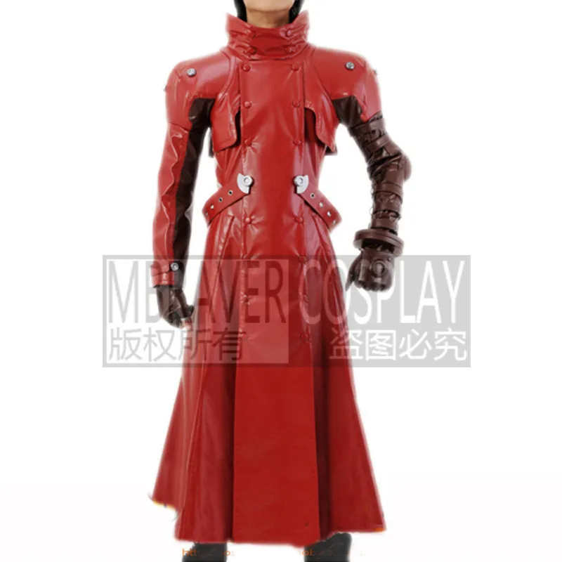Костюм для косплея Trigun Vash с тычинками, костюм на Хэллоуин, Рождество, на заказ, любой размер
