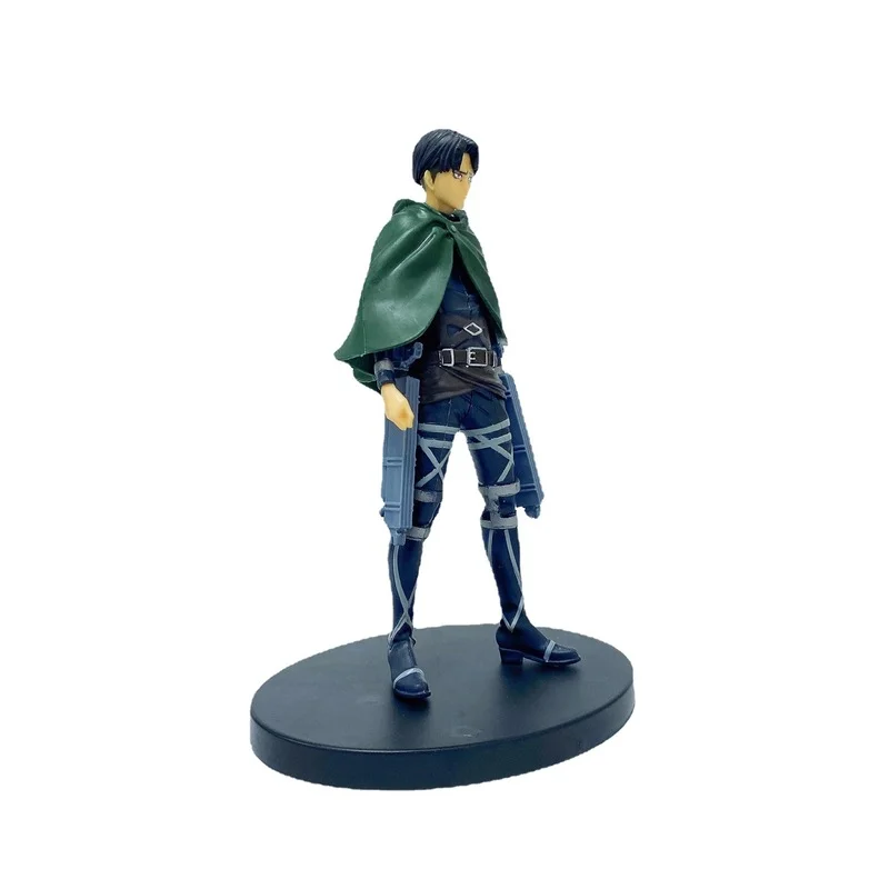 New Levi Figure Anime Attack on Titan Model Toy Ackerman Figurine Rivaille PVC Action Figures Gifts for Boys |