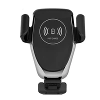 q12 gravity car wireless charger 10w fast charge car bracket android mobile phone induction wireless charger