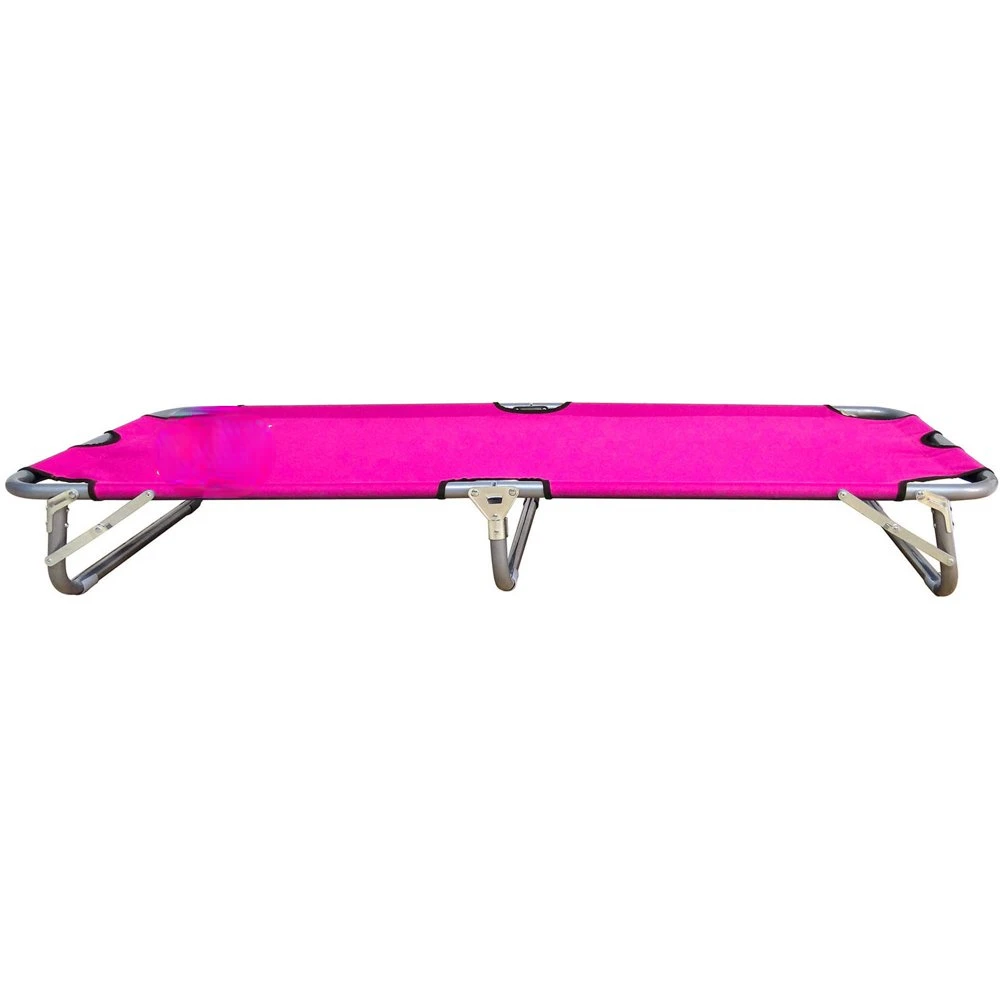 

57 Inch Tall Folding Camping Cot Pink Camping accsesories Outdoor gadget Camping sink кемпінгові товари Camping