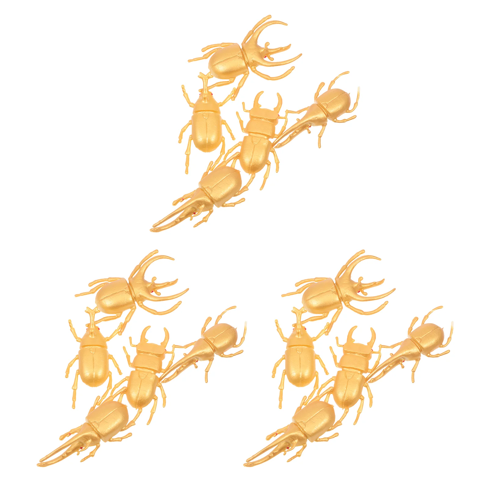 

3 Sets Imitated Reptile Toys Insects Figures Toys Fake Bug Toys Party