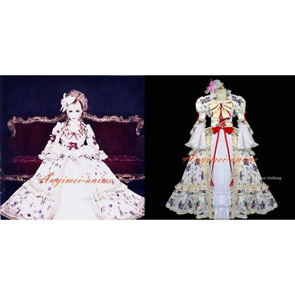 

Костюм для косплея в готическом стиле Версаль-hizaki, Япония, визуальный стиль, костюм для косплея, изготовленный на заказ [CK1271]