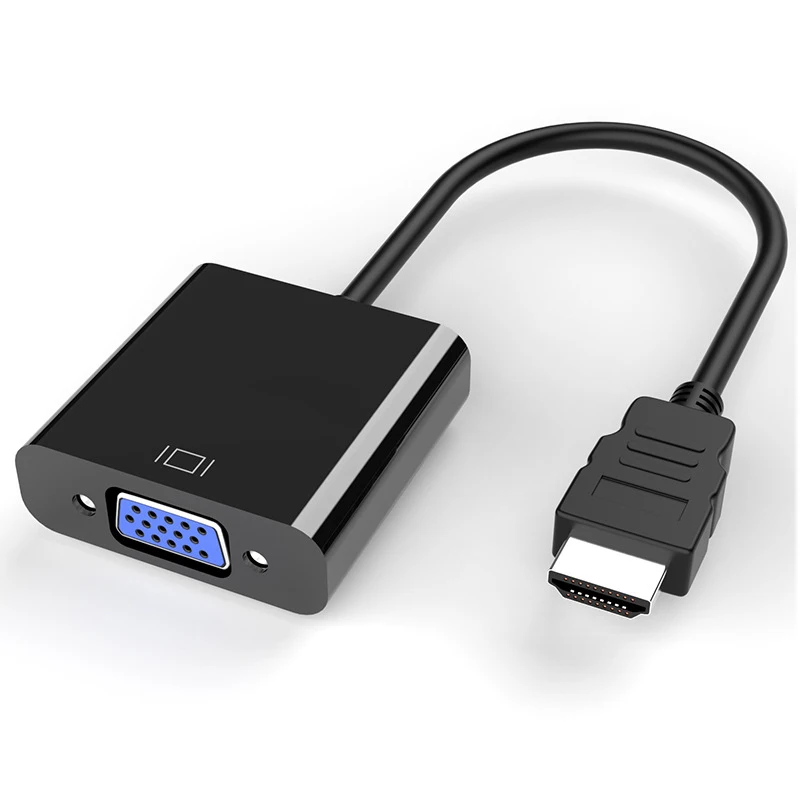 

HDMI-Compatible to VGA Converter 1080P Digital to Analog Audio Video Adapter Cable For Xbox PS4 PC Laptop Projector Display HDTV