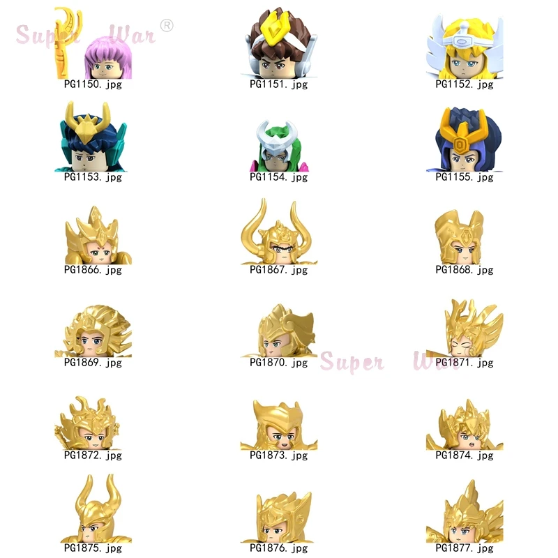 

Single Cartoon movie TV Anime models Action Figures accessories Building Blocks toys for children Series-141