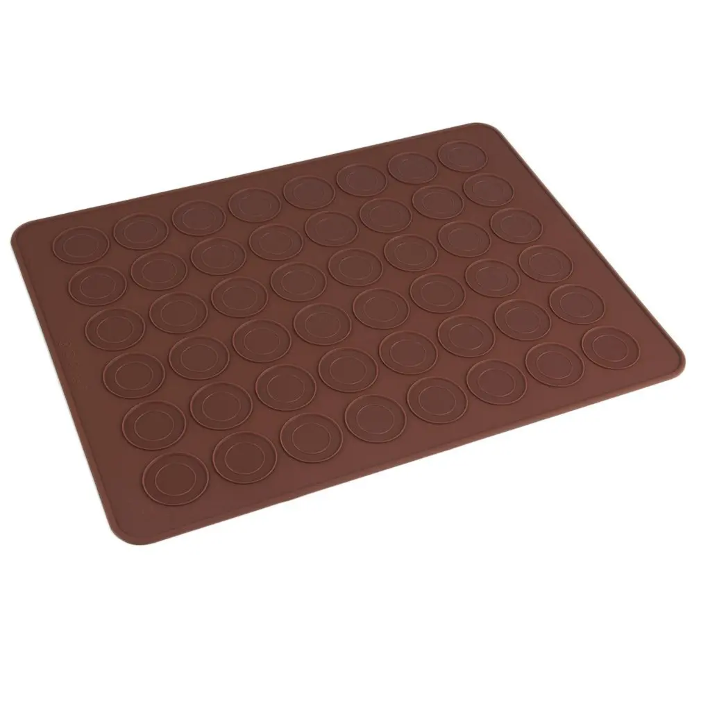 

1 pc 48 Macaron Mat Silicone Macaron Mold Baking Pastry Baking Mat Sheet Muffin Tray Reusable Bakeware Kitchen Tools Accessories