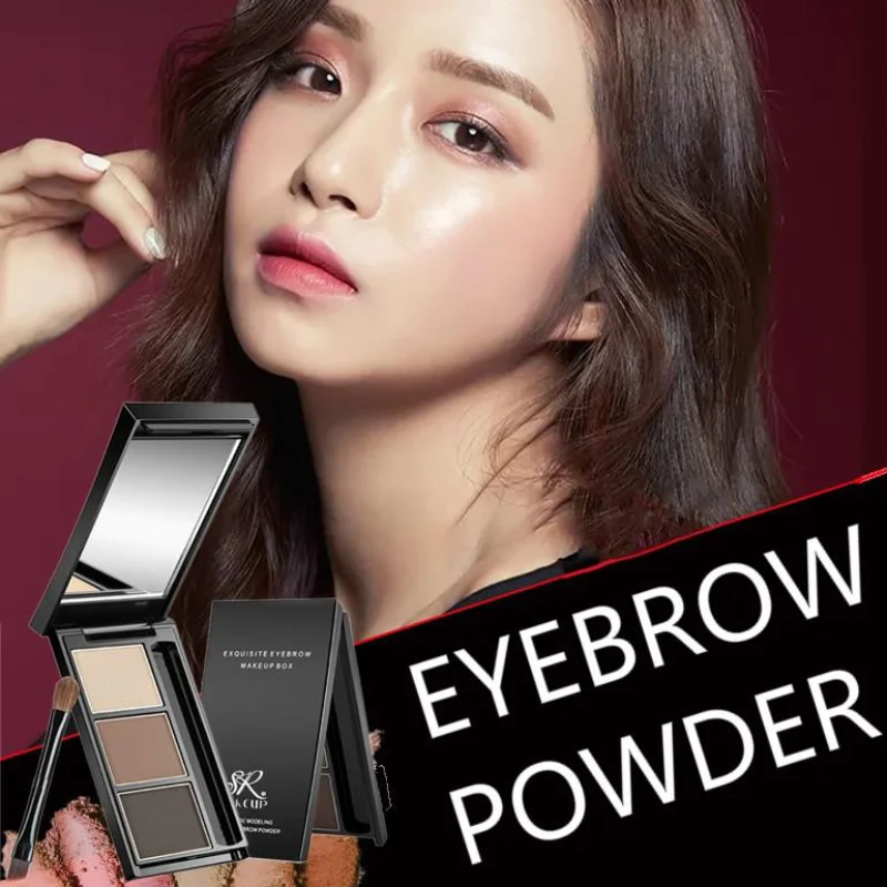

Eyeshadow Stereo Natural Eyebrow Powder Waterproof Eyebrow Powder High Gloss Powder