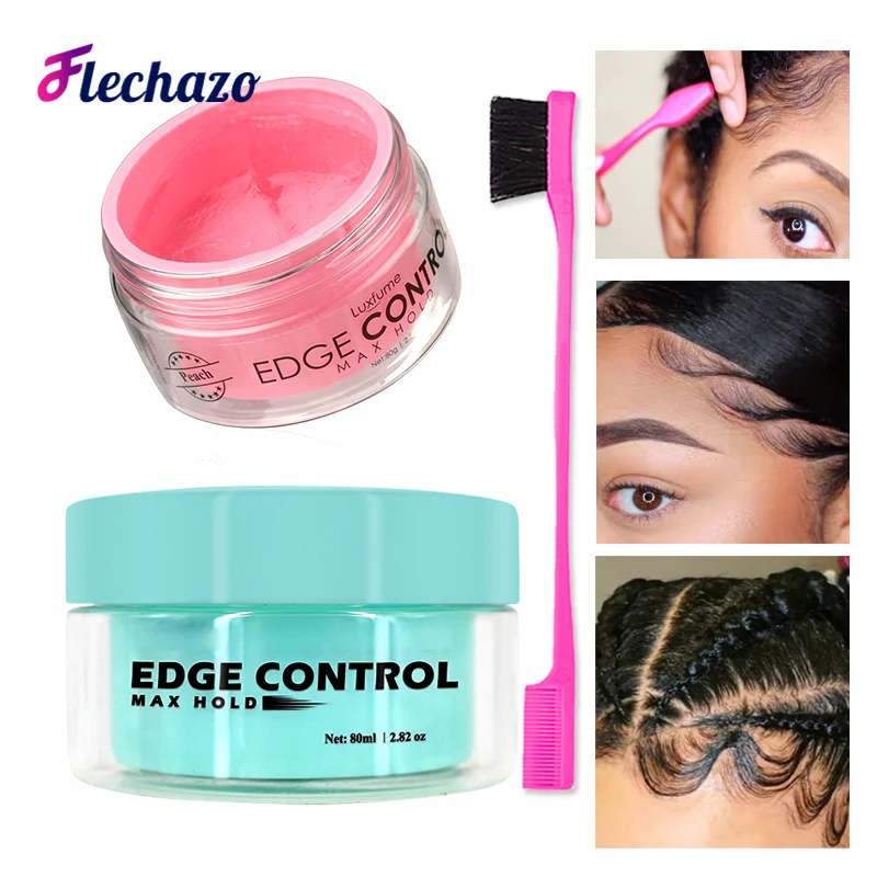 Best Edge Control Gel for Natural Hair Women Hair Oil Fixative Gel Edge Tamer Control Hair Styling Cream Broken Hair Finishing