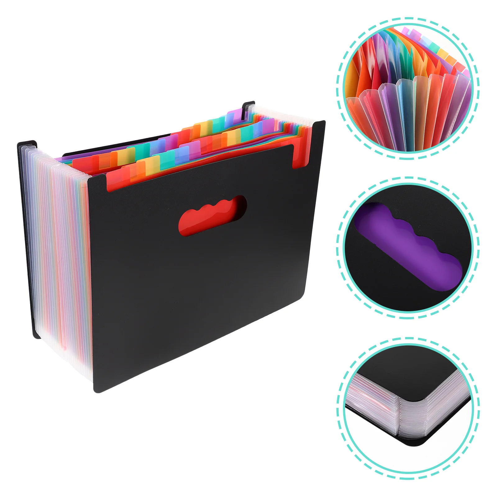 

File Folder Folders Accordion Expanding Paper Receipt Organizer Pp Household Portable Office