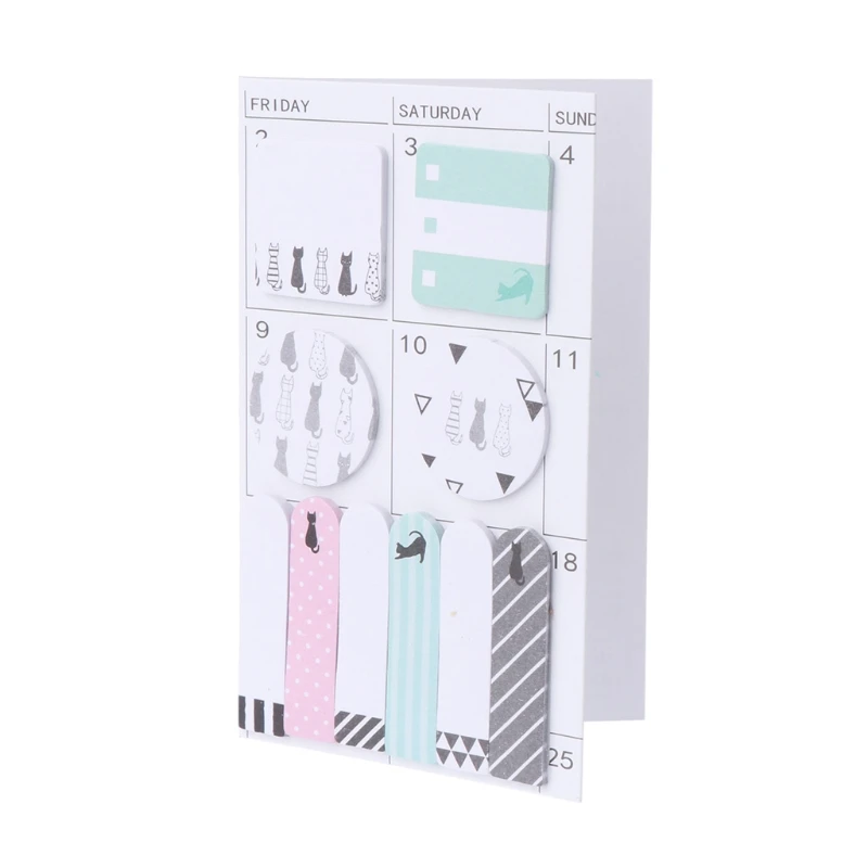 

Animal Schedule Maker Weekly Planner Sticker Sticky Notes Memo Pad Gift