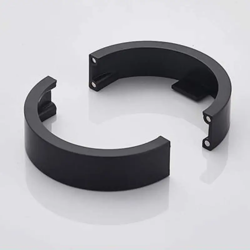 

Декоративная крышка для отверстия для телескопического смесителя, настенная заглушка для душа в ванной комнате, крышка отверстия для смесителя, хромированный чехол для увеличения отверстия для смесителя