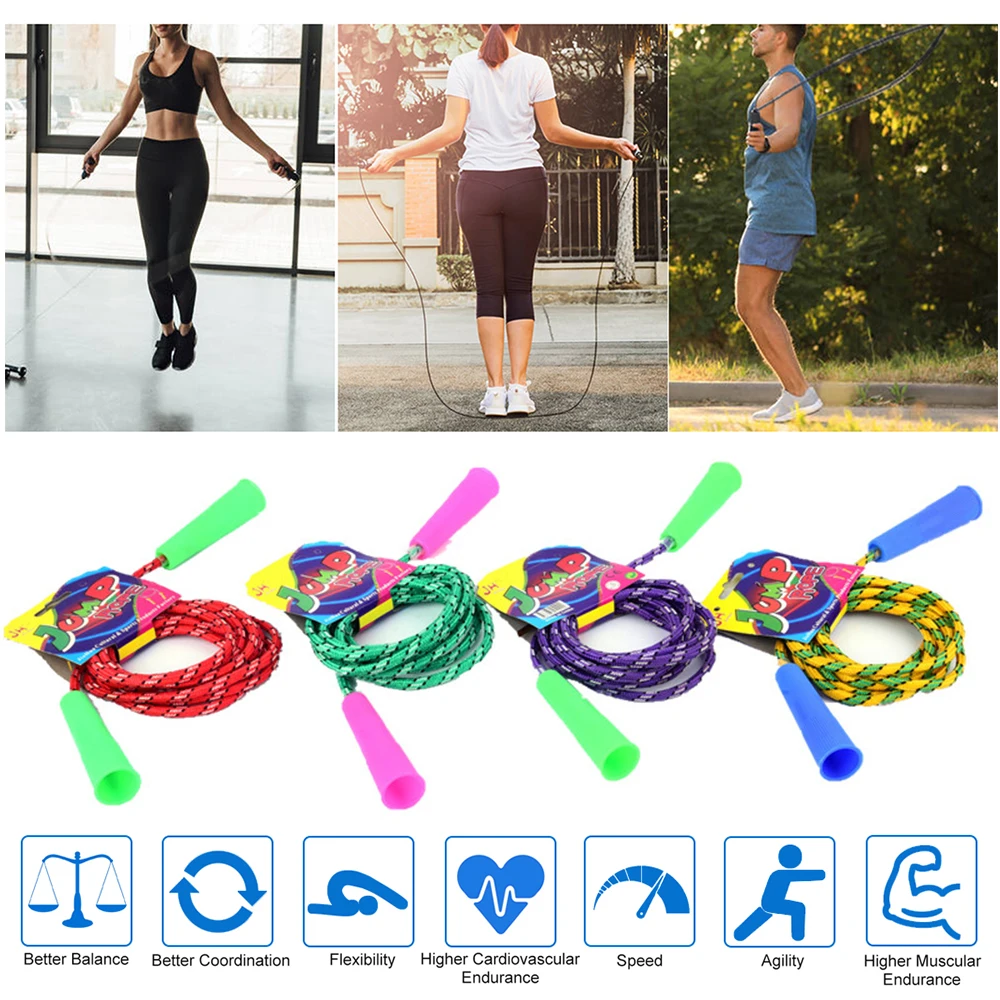 Регулируемая Скакалка отличного качества для женщин и мужчин детей дома