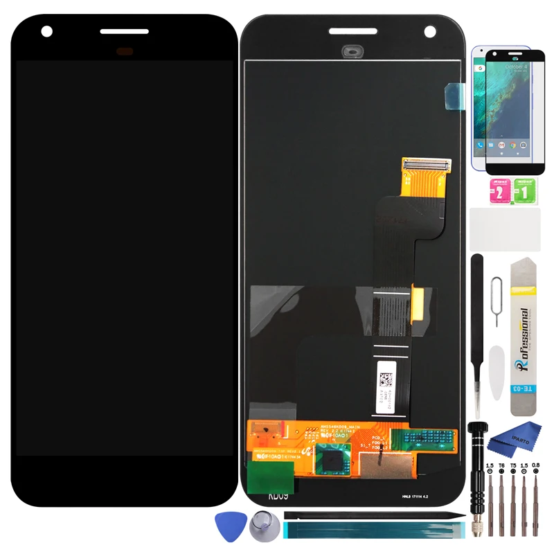 

For GOOGLE PIXEL XL LCD Display + Touch Screen Digitizer Assembly 100% New Tested LCD Screen+Touch for GOOGLE PIXEL XL.